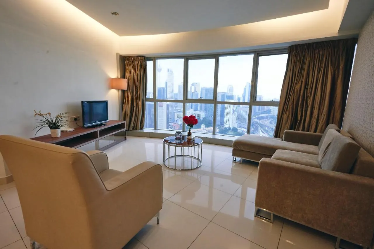 Apartament Wonderful Klcc View At Regalia Suites Kuala Lumpur Malezja