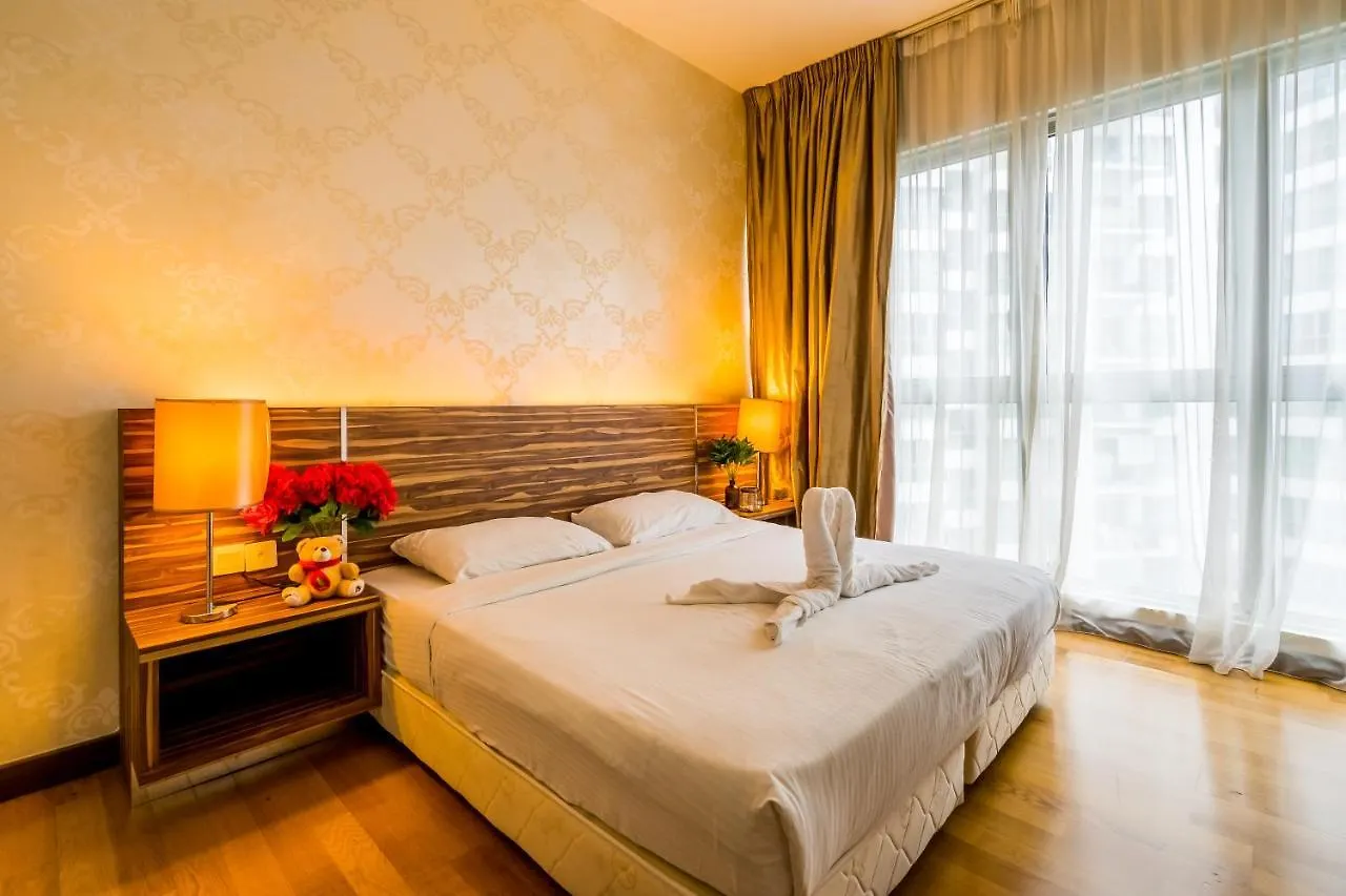 Wonderful Klcc View At Regalia Suites Kuala Lumpur Malezja